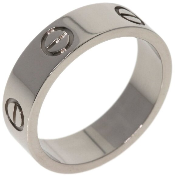 CARTIER Silver Love Ring #55 - Picture 2 of 8